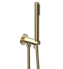 Phylrich 4-204/004 BasicII 8 1/4" Hand Shower w/ Volume Control SATIN BRASS New!