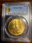 1927 P Gold St. Gaudens $20 Double Eagle - PCGS MS 64