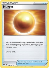 Nugget-Pokemon-162/192-SWSH02: Rebel Clash-Uncommon-NM-sadaji