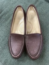 SAS Tripad Comfort Shoes Womens Size 6 Brown Slip On Loafers Comfort