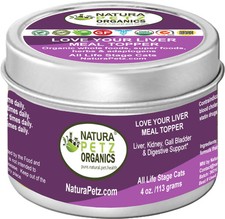 Organic Pet Systems Liver  Digestive Support Meal Topper for Cats, 4oz