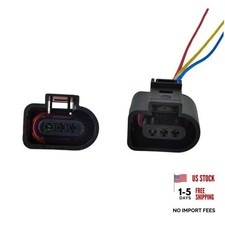 Oil level Sensor Connector 3 Pin Wiring Harness Compatible with VW Passat B5