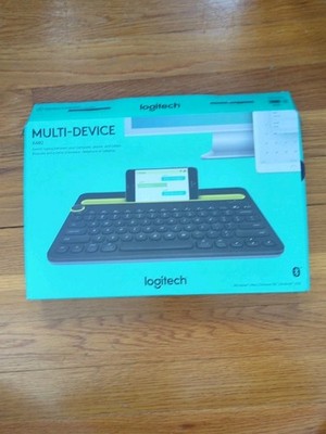 Logitech K480 Wireless Bluetooth Multi-Device Keyboard - NEW OPEN BOX