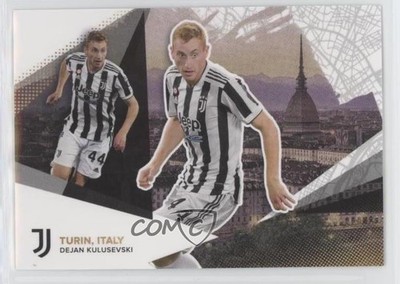 2021-22 Topps Juventus Team Set Our City Dejan Kulusevski #32 0kb5