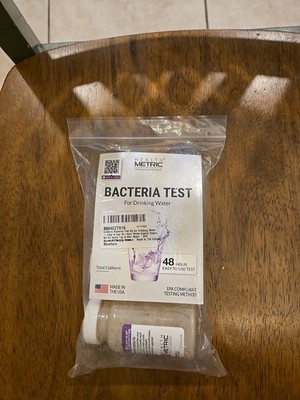 Pack Of 3 Coliform Bacteria Test Kit For Drinking Water Easy To Use 48hour Water