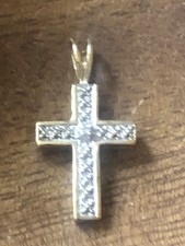 Sterling Silver Cross Pendant Free Ship