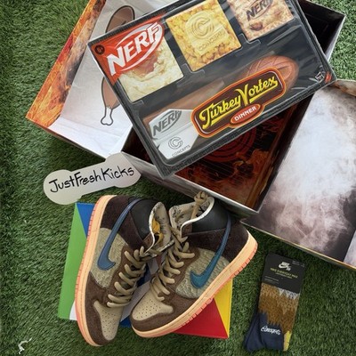 Nike SB Concepts Turdunken Dunk High Special Box DC6887-200 NEW Size 9