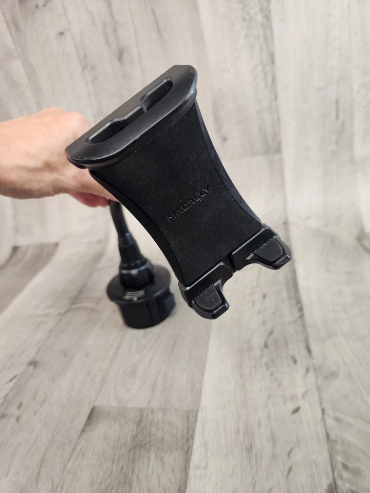 Macally Car Cup Holder Phone Mount Adjustable Long Arm Universal Fit Cradle Hold - Image 2 of 4