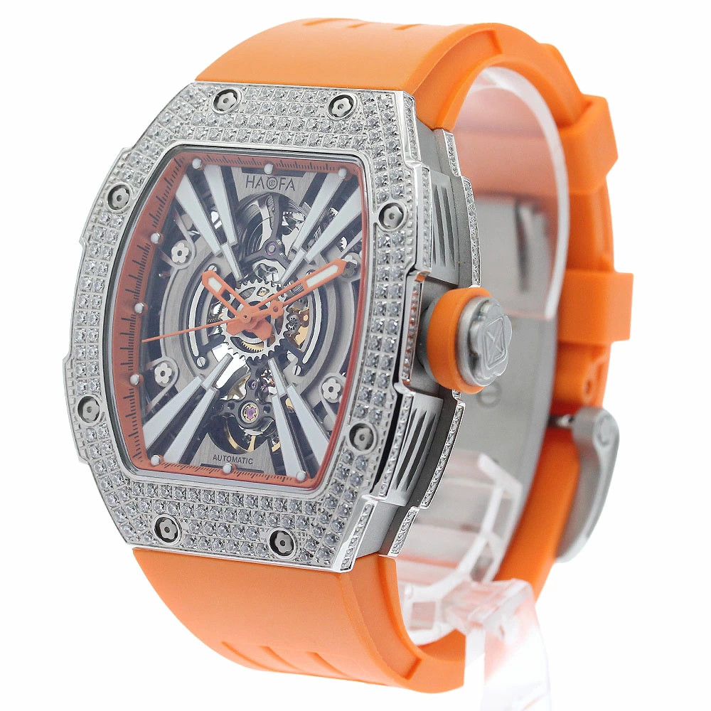 Haofa Mechanical Diamond Bezel Automatic Winding … - image 2