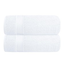 Cotton 2 Pack Oversized Bath Towel Set 28x55 inches, Large Bath Towels, Ultra...