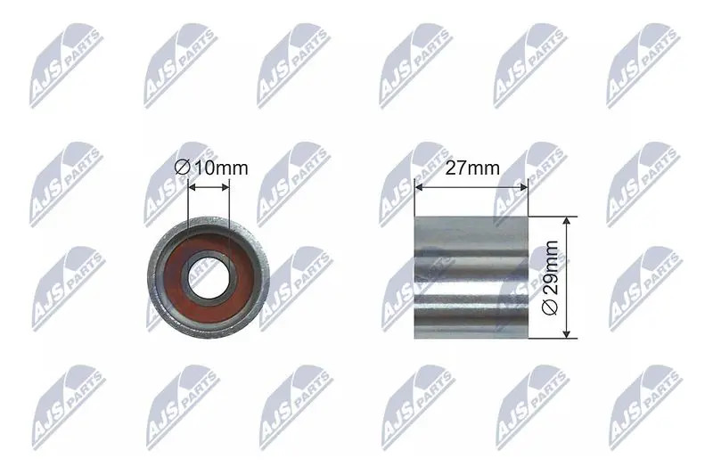 V-belt tensioner pulley RNK-VW-033 NTY for AUDI VW SKODA SEAT