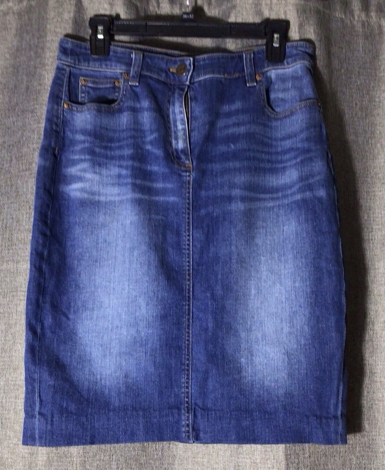 Women’s J. Crew Indigo Denim Skirt Size 30