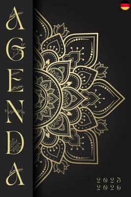 Agenda Scolaire 2025 2026 Noir: Planificateur semainier | Format A5 | De