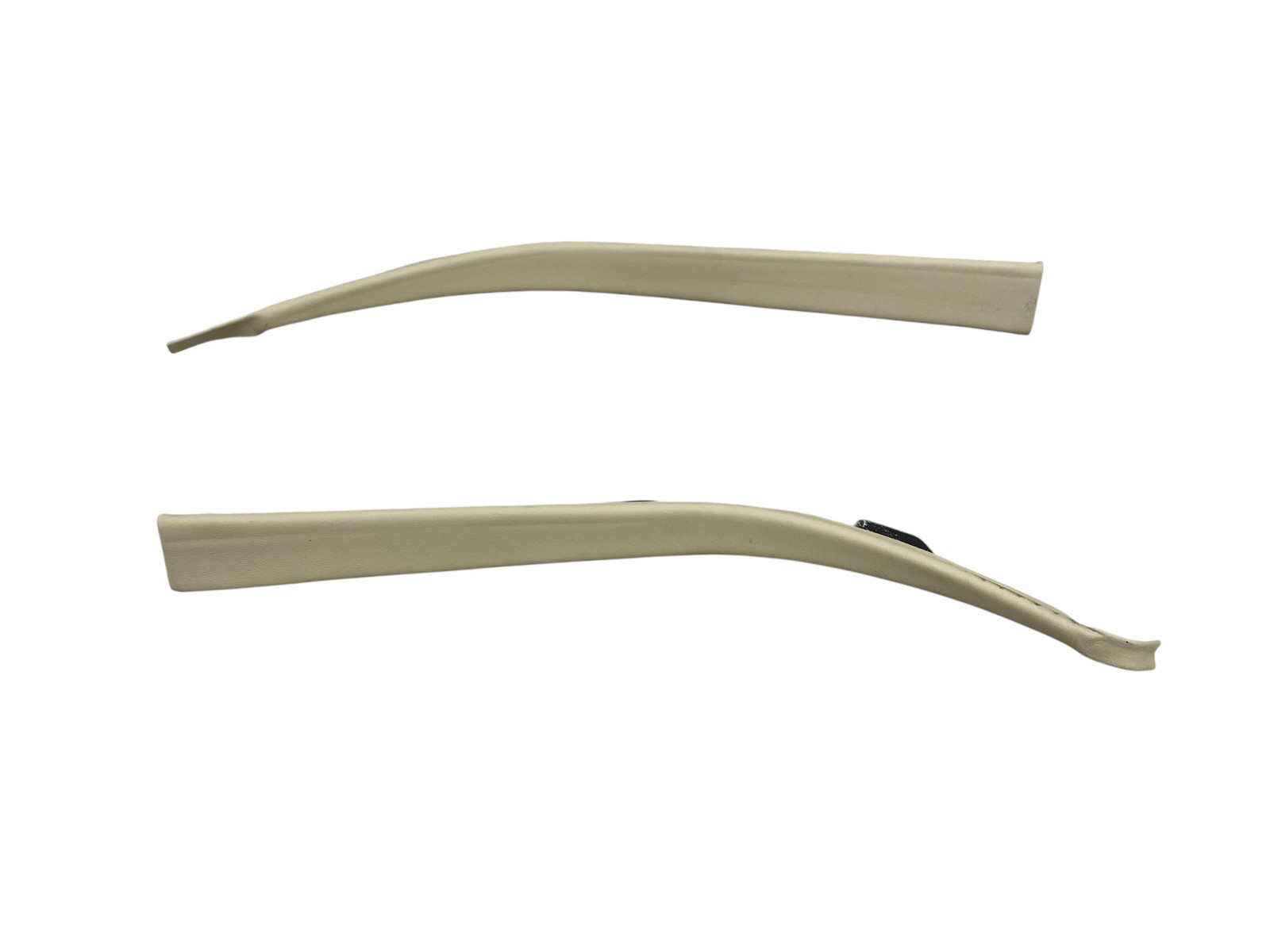 2010-2020 BENTLEY MULSANNE FRONT LEFT RIGHT TRIM COVER PANEL SET BEIGE LEATHER