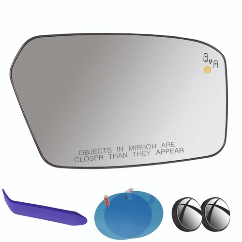 Passenger Side Mirror Glass Ford Fusion Lincoln MKZ Mercury Milan Blind Spot