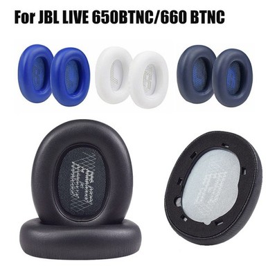 1Pair Ersatz Ohrpolster Kissen For JBL LIVE 650BTNC/660 BTNC Headphone Cushion