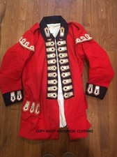 42ND Revolutionary War British Madder Red Regimental Coat
