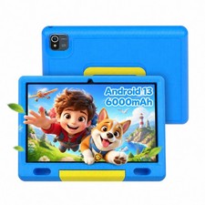 Android 13 Go 10 Inch Kids Tablet Low Blue Light Screen 5000mAh Parental Time