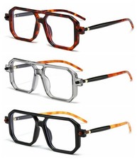 Bifocal Retro Square Double Beam Bifocal Reading Glass 1.0 2.0 2.25 2.75 3.0