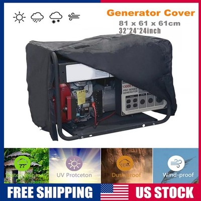 600D Oxford Cloth Generator Cover Portable Universal Generator Cover Waterproof
