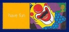 2001 LS1 1st Have Fun - Clown ex-Smilers Sheet LS1 MNH CV £20 aghg