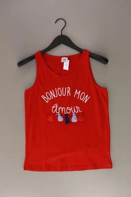 ⭐ Haut Second Life Fashion sublevel pour femme taille 38, M rouge en coton ⭐ - Photo 1/4