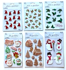 The Paper Studio, La Petites Christmas Theme Stickers, You PICK!