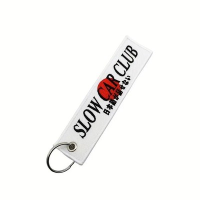 Schlüsselanhänger Slow Car Club - Japan JDM - Motorrad Auto Tuning - NEU
