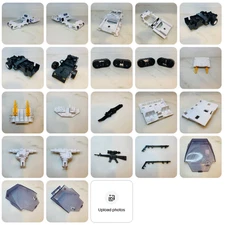 GI Joe ARAH. 1985 SNOW CAT Parts