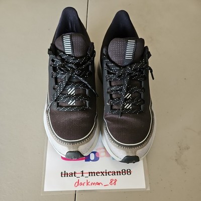 Nike Winflo 6 Shield Black Silver Womens 5.5  BQ3191-001 Running Shoes
