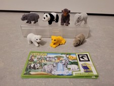 Ferrero Natoons Tierkinder Komplett Satz mit allen Beipackzettel