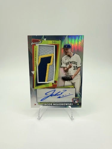 2026 Topps Finest Jacob Misiorowski Base (RAW)