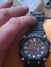 Casio G-Shock GA-900 Shock-Resistant Analogue & Digital Quartz Black & Yellow