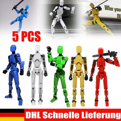 5 Stück T13 Figur Action Figur Action Figures T13 Action Figure Actionfiguren