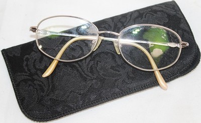 VTG Titanium JAPAN Seiko 140 T143 Eyeglass Sunglass Silver-Tone FULL FRAME ONLY