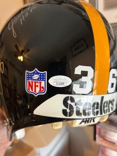 Pittsburgh Steelers Autographed HOF+ Key Players Full Size Helmet JSA Cert