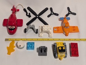 LEGO Duplo Disney Planes Blades Rescue Fire Helicopter Dusty Drip Part Lot 10538