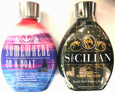 The Sicilian Indoor Tanning Bed Lotion  Somewhere On A Boat Accelerator Lotion