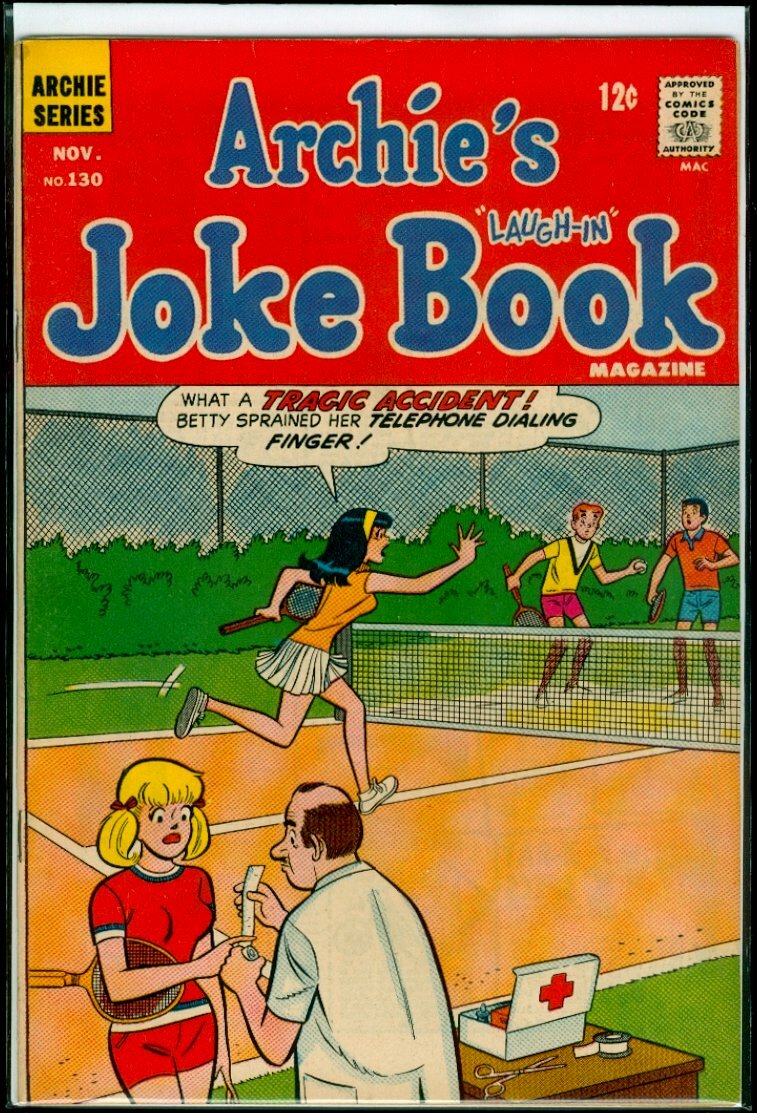 Archie Comics ARCHIE'S Joke Book #130 FN+ 6.5 | eBay