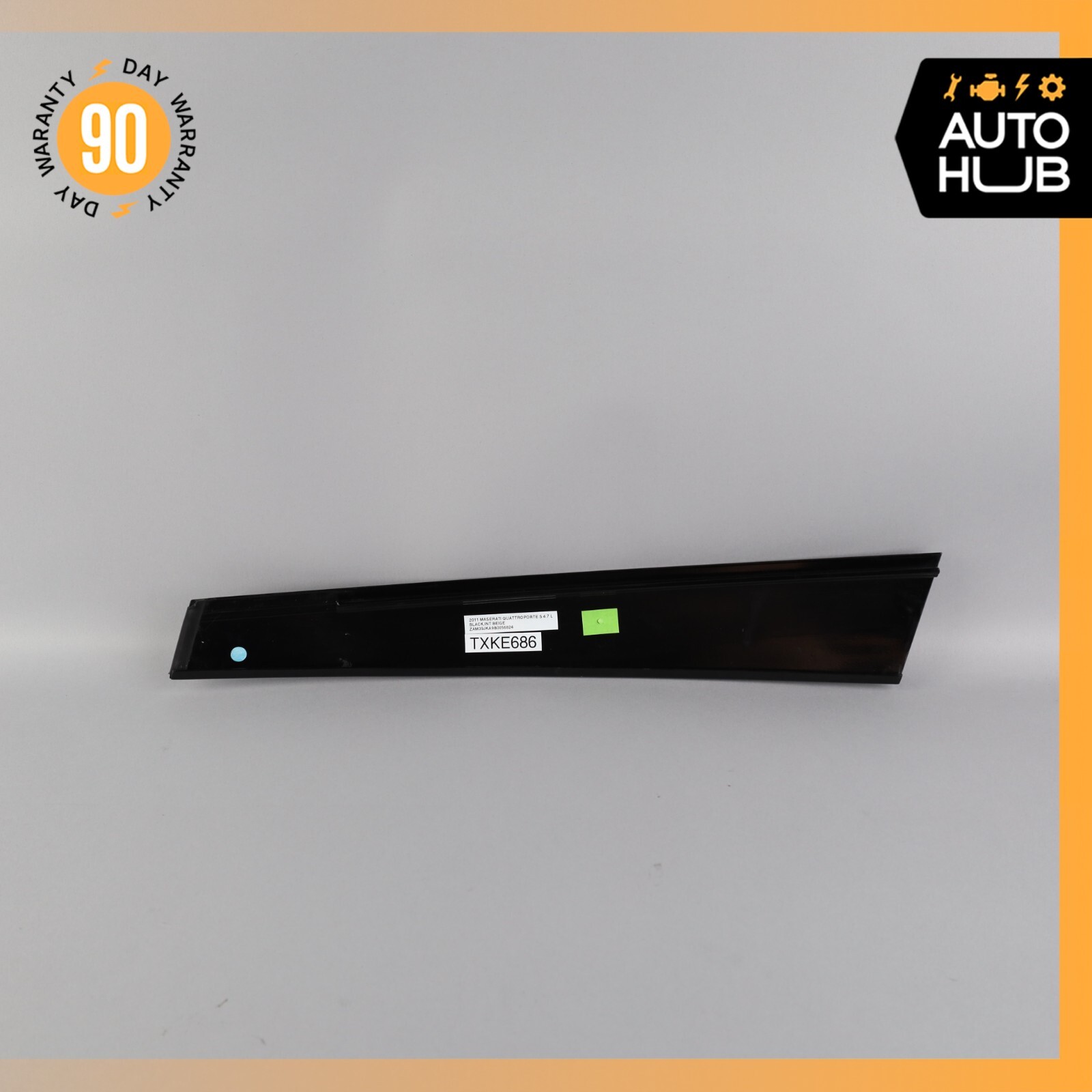03-13 Maserati Quattroporte M139 Exterior B-Pillar Moulding Trim Left Side OEM