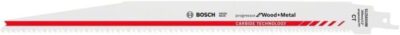 BOSCH Professional Säbelsägeblatt S 1256 XHM Progressor for Wood and Metal 300mm
