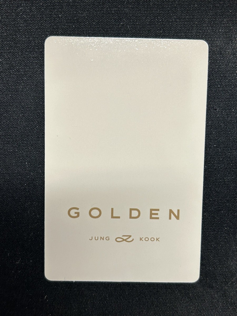 BTS JUNGKOOK GOLDEN WALMART EXCLUSIVE PHOTOCARD | eBay