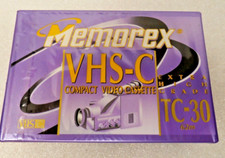 Memorex VHS-C Compact Video Cassette Extra High Grade TC 30