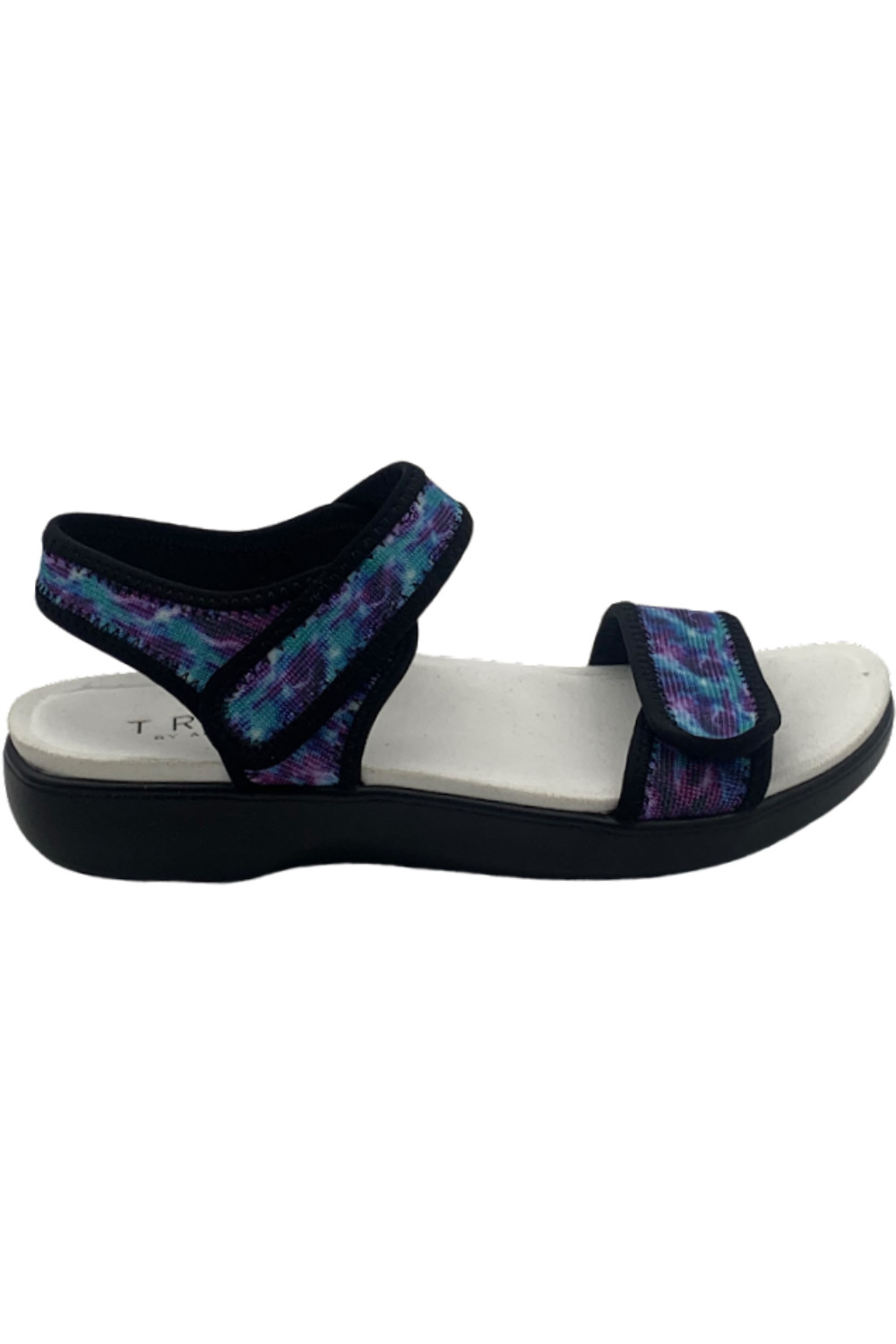 Спортивные сандалии TRAQ by Alegria с трикотажным ремешком на спине Sparq Frequencies