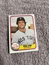 1981 Fleer Fred Lynn #223 Boston Red Sox See Pic