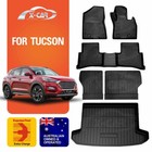 <!--F#f_0-->Floor Mats Boot Liner for Hyundai Tucson 2015-2021 Cargo Kick Back Seat Cover<!--F/-->