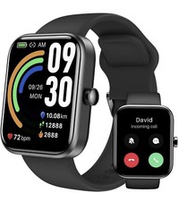 Smart Watch Answer/Make Call Bluetooth Fitness Tracker with Heart Rate, Blood