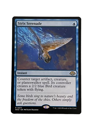 Strix Serenade [Modern Horizons 3] Magic MTG | eBay