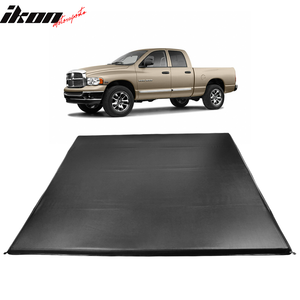 Fits 02 08 Dodge Ram 1500 2500 3500 6 1 Ft Truck Bed 4 Fold Led Tonneau Cover Ebay