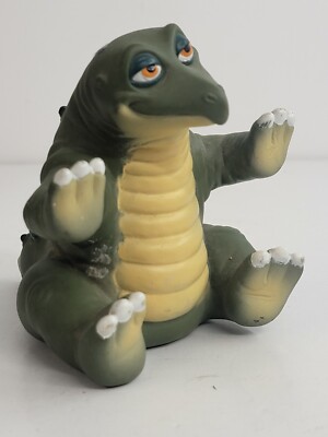 Vintage 1988 Pizza Hut The Land Before Time Hand Puppet - Spike Dinosaur